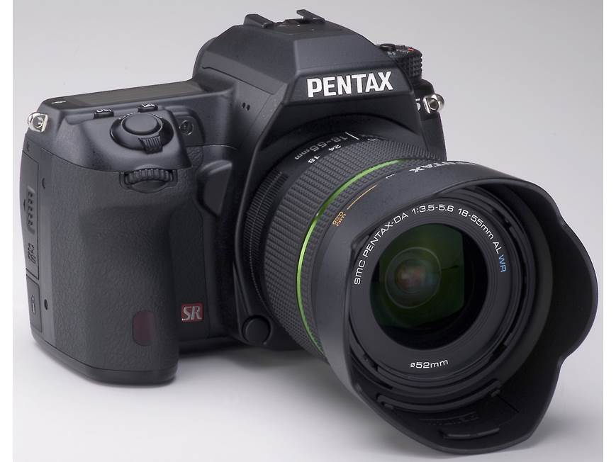 Pentax K-5 Kit 16-megapixel mid-size digital SLR camera with 18