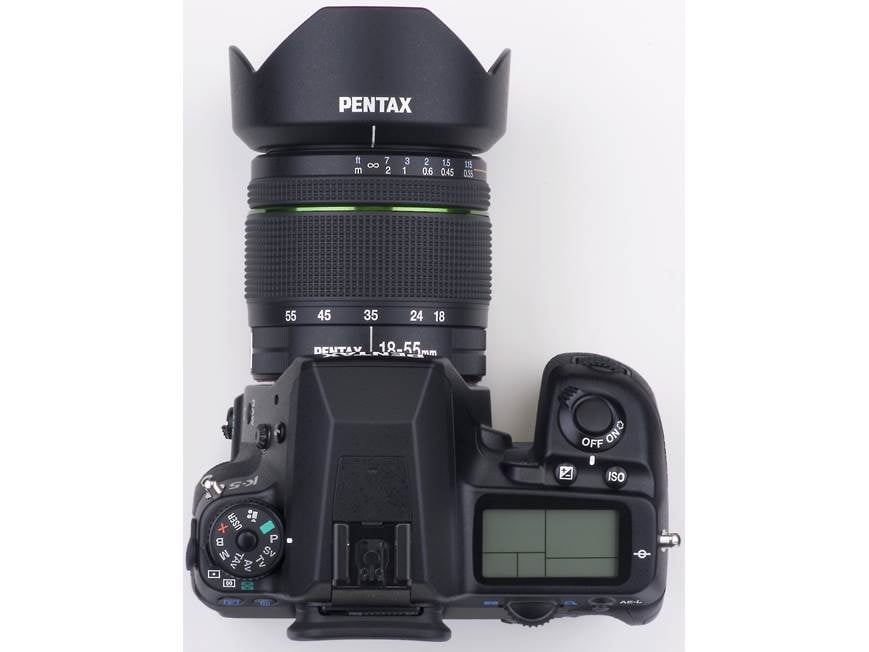 Pentax K-5 Kit 16-megapixel mid-size digital SLR camera with 18