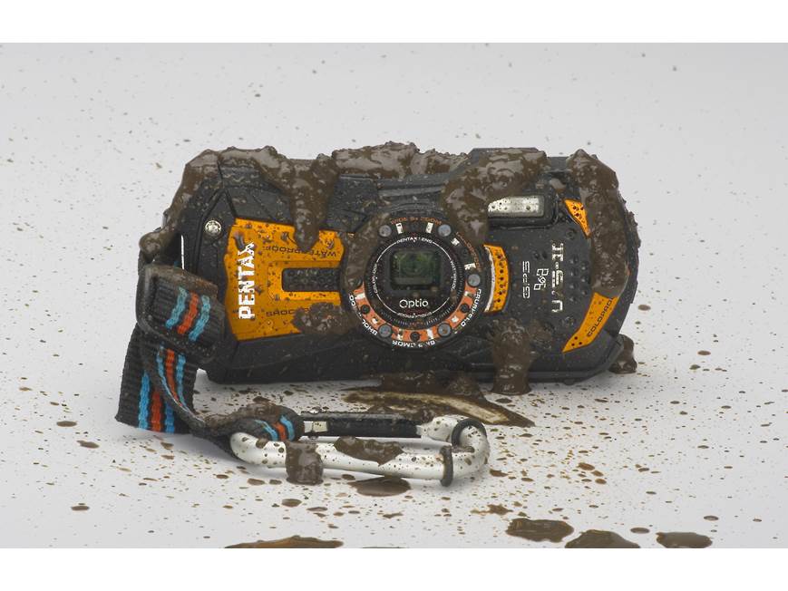 【動作確認済み】PENTAX Optio WG-Ⅱ Pentax Optio WG-2 with GPS (Orange) Tough style 16-megapixel