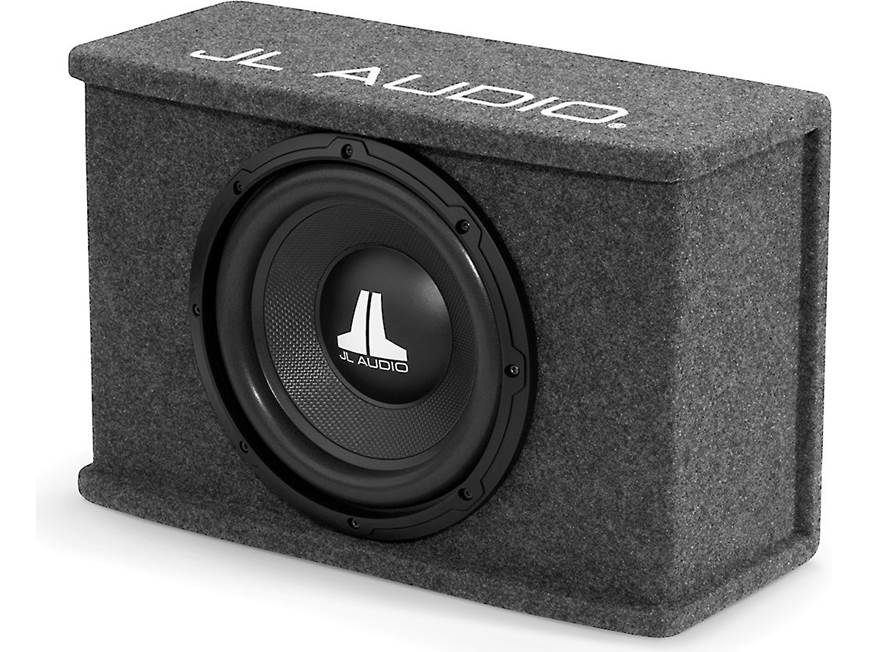 JL Audio CS110-WXv2 Sealed BassWedge™ enclosure with one 10