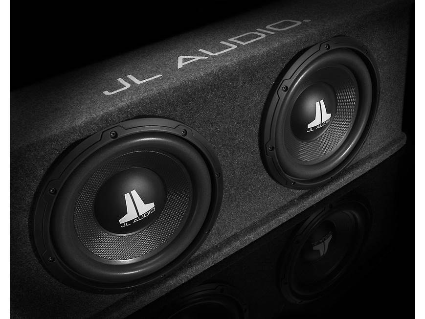 JL Audio CS210-WXv2 Sealed BassWedge™ enclosure with two 10