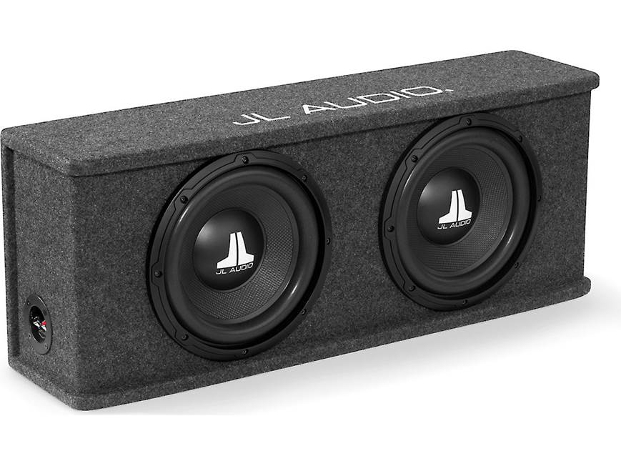 JL Audio CS210-WXv2 Sealed BassWedge™ enclosure with two 10