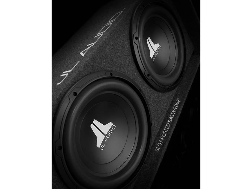 JL Audio CP212-W0v3 BassWedge™ slot-ported enclosure with two 12