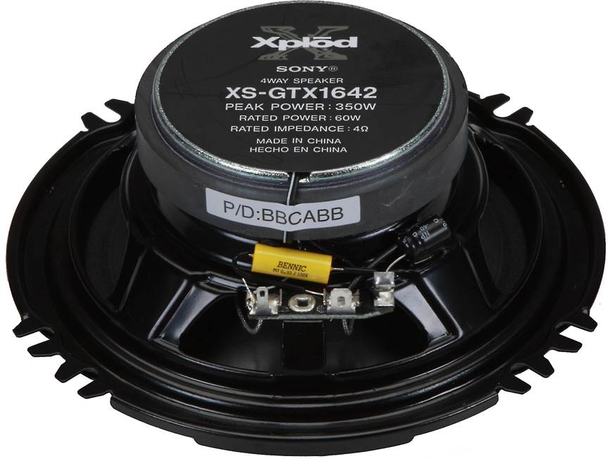 Sony Xplōd™ XS-GTX1642 6-3/4