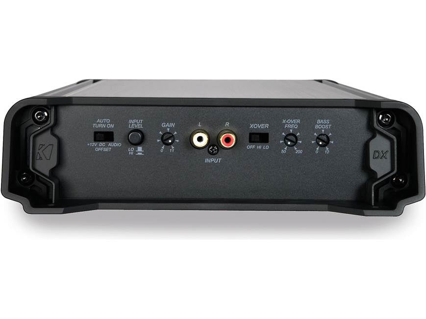 Kicker 11DX300.2 2-channel car amplifier — 75 watts RMS x 2 at