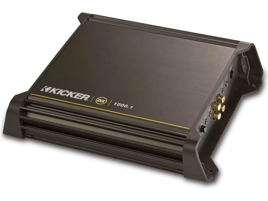 Kicker 11DX1000.1 Mono subwoofer amplifier — 1000 watts RMS x 1 at
