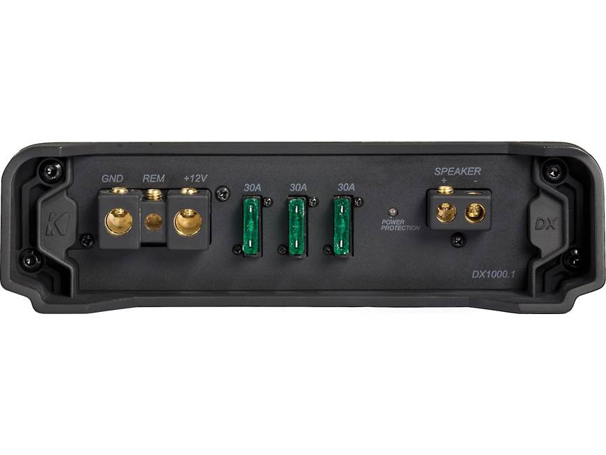Kicker 11DX1000.1 Mono subwoofer amplifier — 1000 watts RMS x 1 at