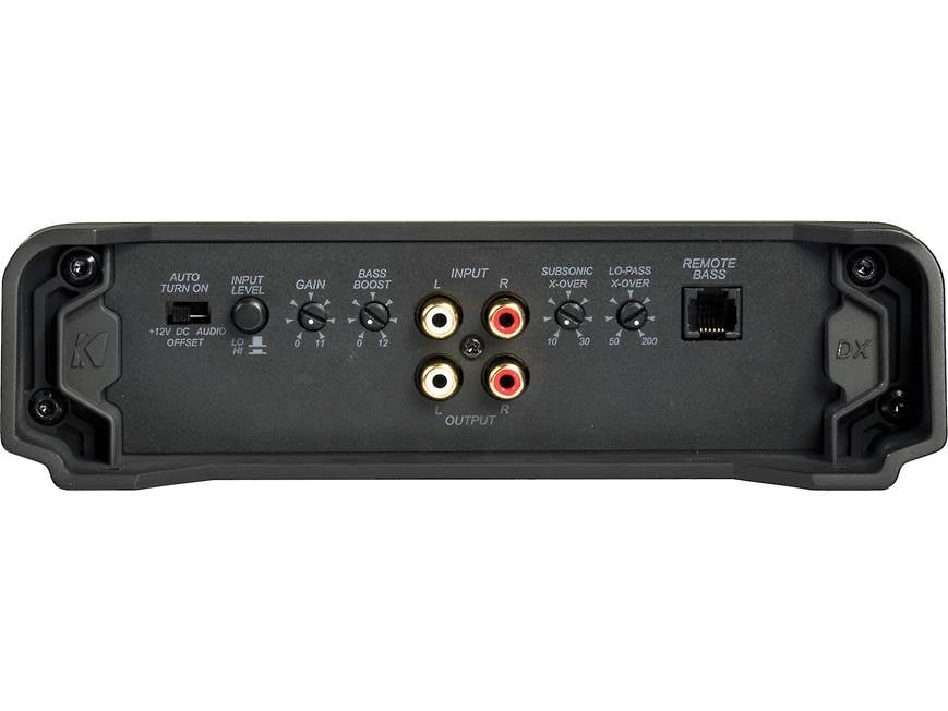 Kicker 11DX1000.1 Mono subwoofer amplifier — 1000 watts RMS x 1 at