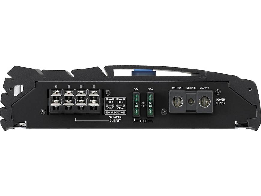 Alpine MRX-F65 4-channel car amplifier — 110 watts RMS x 4 at