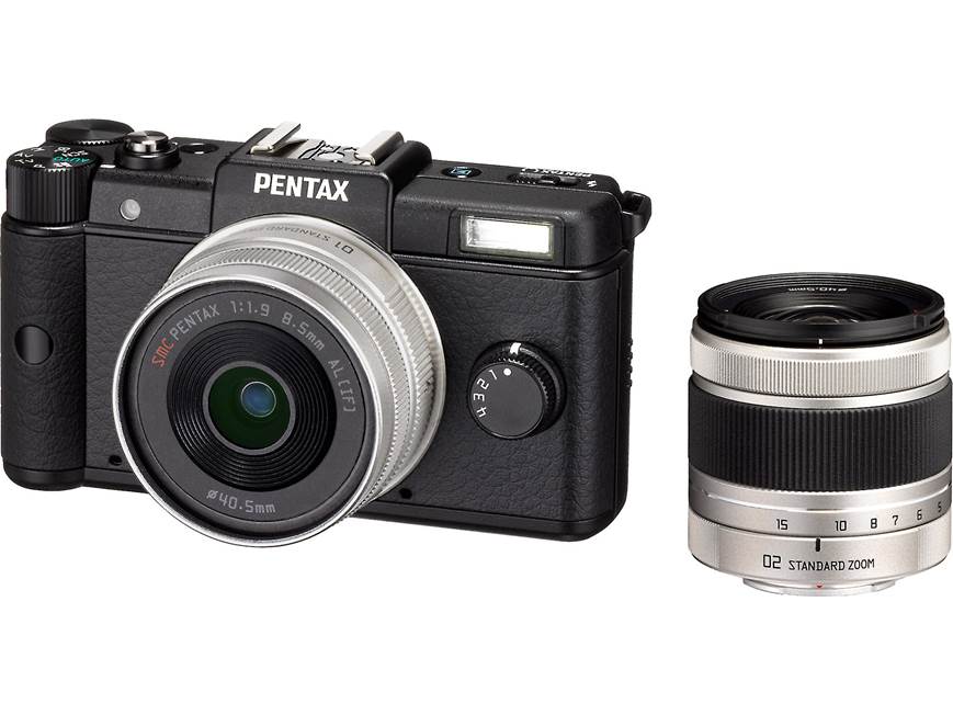 Pentax Q Double Lens Kit (Black) Compact interchangeable lens