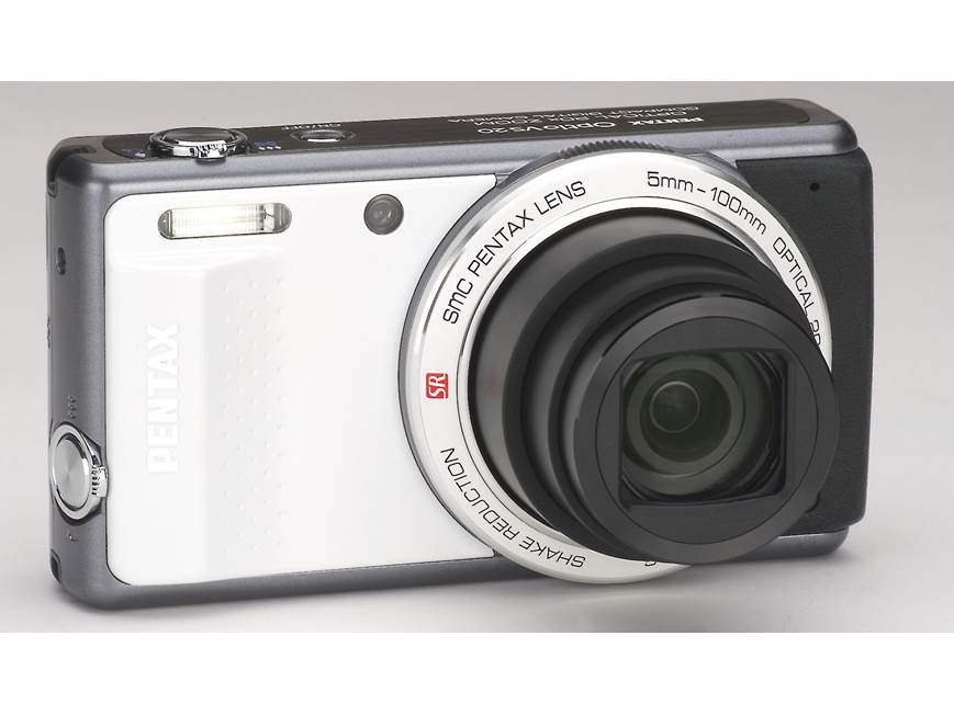 Pentax Optio VS 20 (White) 16-megapixel digital camera with 20X