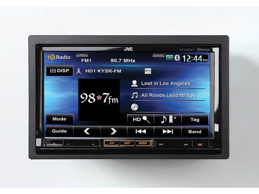 JVC KW-NT800HDT Navigation receiver at Crutchfield