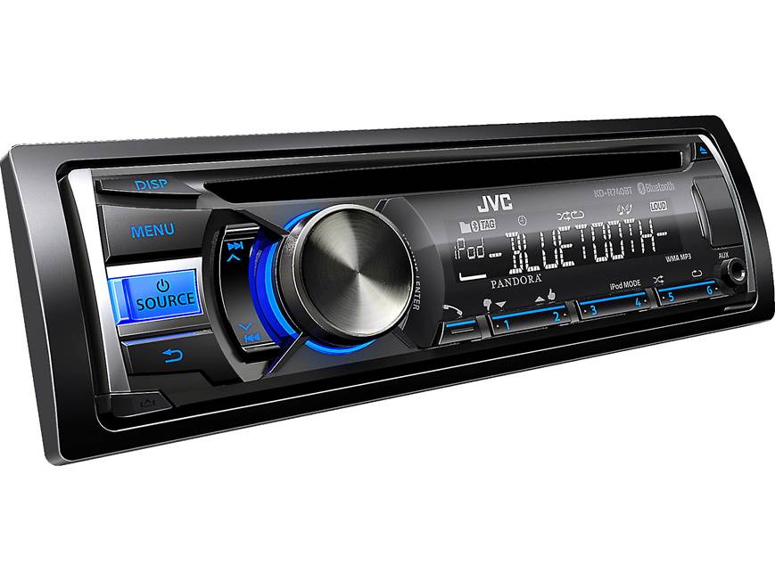 JVC KD-R740BT CD receiver at Crutchfield