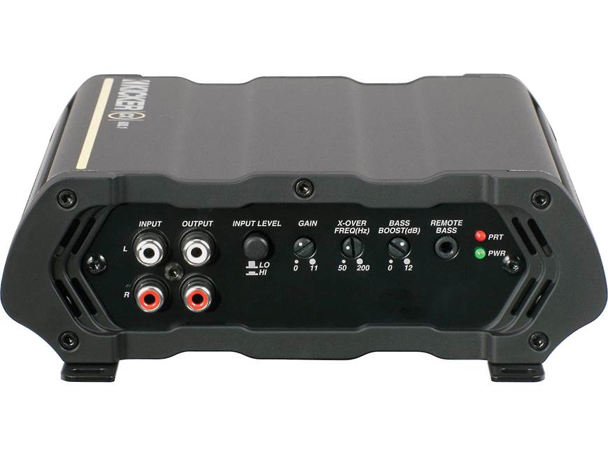 Kicker 12CX600.1 Mono subwoofer amplifier — 600 watts RMS x 1 at 2