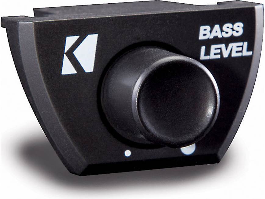Kicker 12CX600.5 5-channel car amplifier — 40 watts RMS x 4 at 4