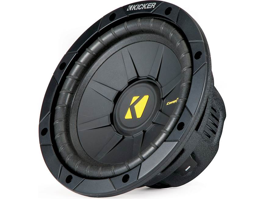 Subwoofer KICKER CompR 43CWR84 – 8 Pollici (20 Cm), 300 Watt RMS, Doppia Bobina 2x4 Ohm, Cesto In Acciaio