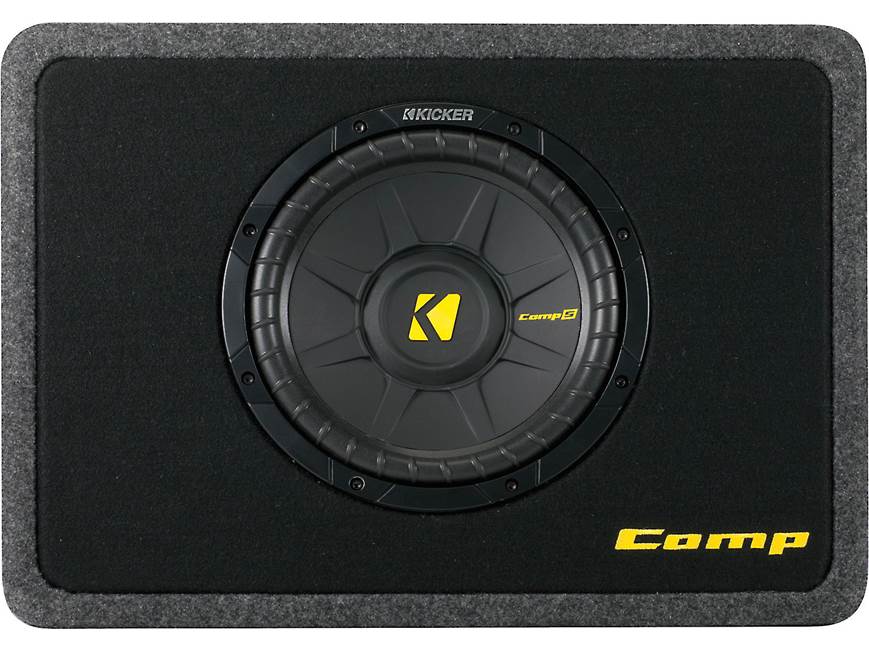 Kicker 40TCWS104 Ported truck enclosure with one 4-ohm 10