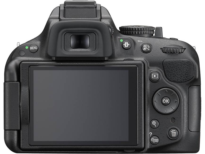 Nikon D5200 Kit (Black) 24.1-megapixel digital SLR camera with 18
