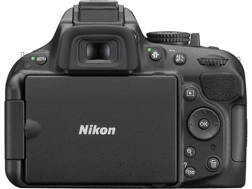 Nikon D5200 Kit (Black) 24.1-megapixel digital SLR camera with 18