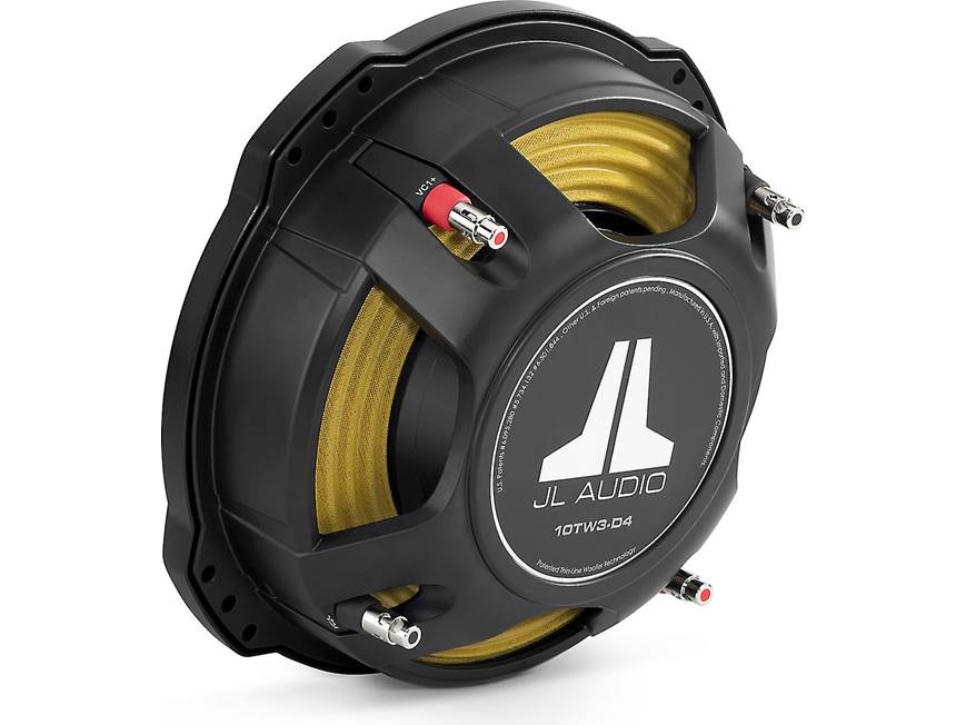 JL Audio 10TW3-D4 Shallow-mount 10
