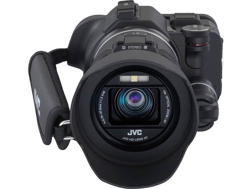 JVC GC-PX100 High-resolution, high-speed camcorder with Wi-Fi® at