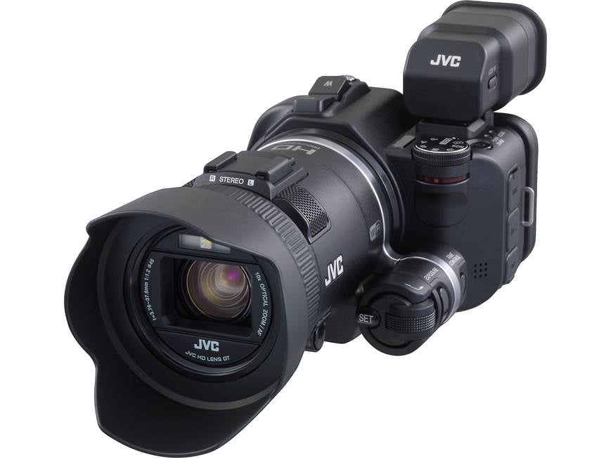 JVC GC-PX100 High-resolution, high-speed camcorder with Wi-Fi® at