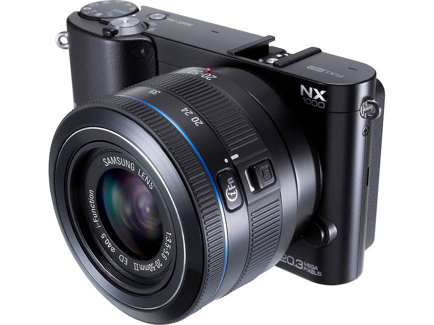 Samsung NX1000 with 2.5X Zoom Lens (Black) 20.3-megapixel hybrid