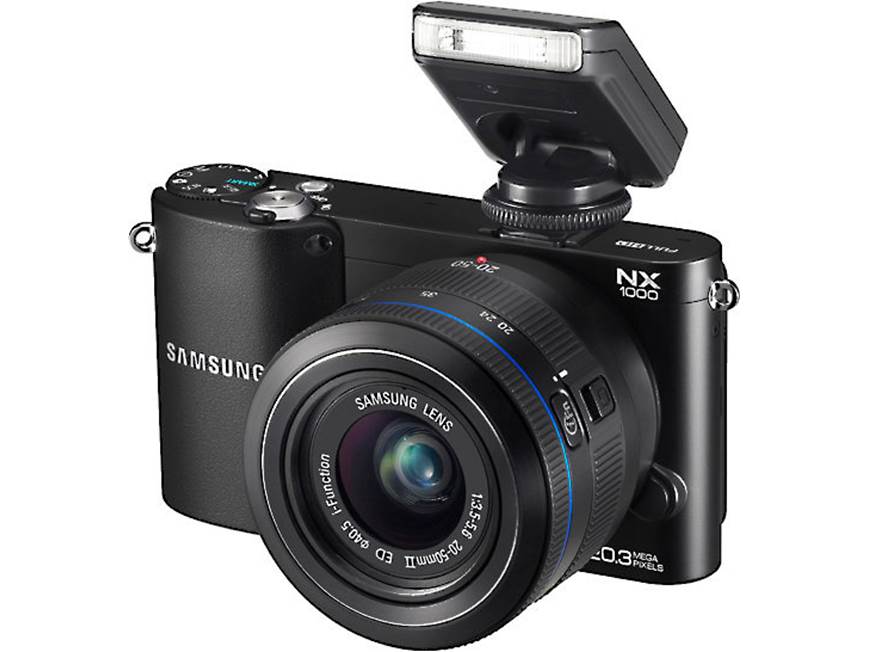 Samsung NX1000 カメラ本体, レンズ & フラッシュ　　ジャンク品 Samsung NX1000 with 2.5X Zoom Lens (Black) 20.3-megapixel hybrid