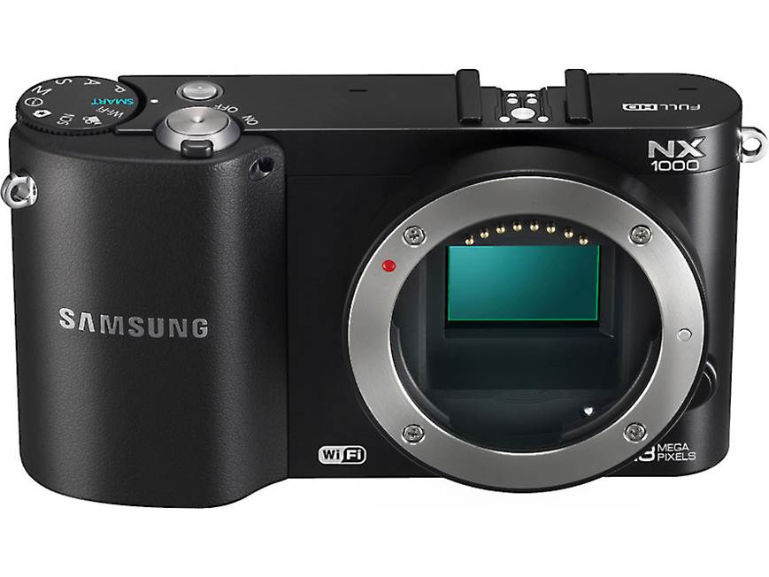 Samsung NX1000 with 2.5X Zoom Lens (Black) 20.3-megapixel hybrid
