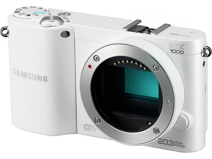 Samsung NX1000 with 2.5X Zoom Lens (White) 20.3-megapixel hybrid