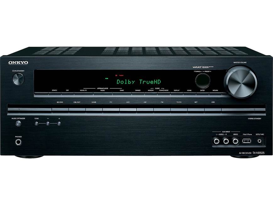 Onkyo TX-NR525 5.2-channel home theater receiver, Internet-ready