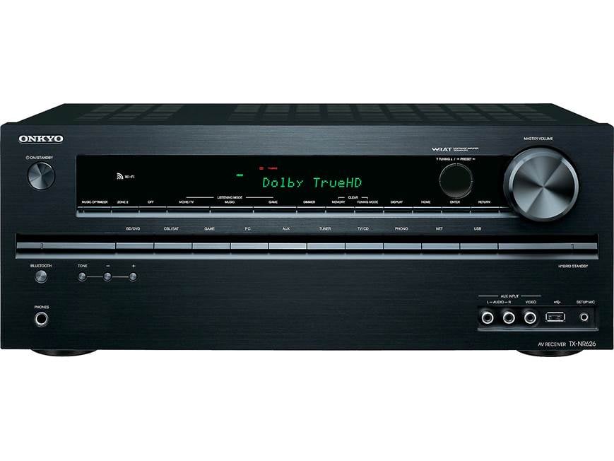 Onkyo TX-NR626 7.2-channel home theater receiver with Wi-Fi® and