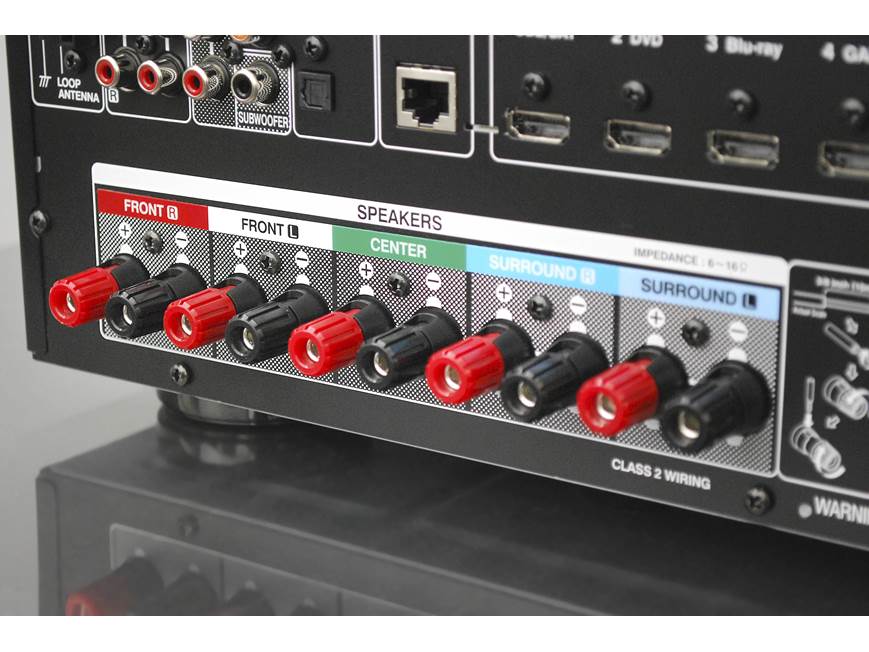 Denon AVR-X1000 IN-Command 5.1-channel home theater receiver with