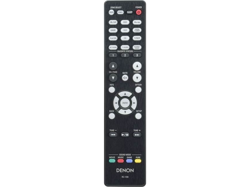 Denon AVR-X2000 IN-Command 7.1-channel home theater receiver with