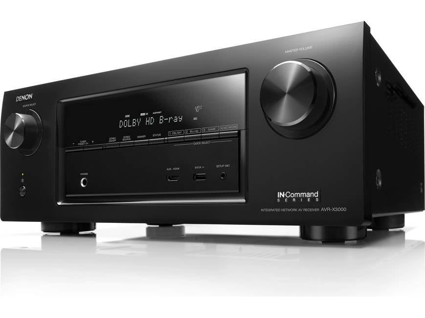 Denon AVR-X3000 IN-Command 7.2-channel home theater receiver with