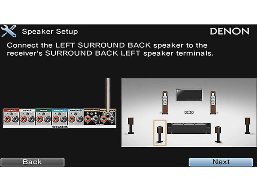 Denon AVR-X3000 IN-Command 7.2-channel home theater receiver with