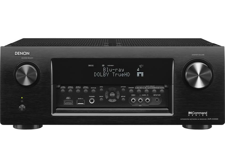 DENON AVR-X4000 AVアンプ 未使用級 AirPlay HDMI Denon AVR-X4000 IN-Command 7.2-channel home theater receiver with