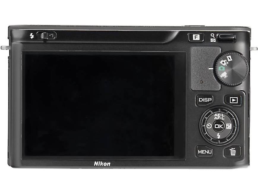 Nikon ニコン J1 ブラック 1 NIKKOR 10-30 Nikon 1 J1 w/10-30mm VR Lens (Black) CX format hybrid camera with