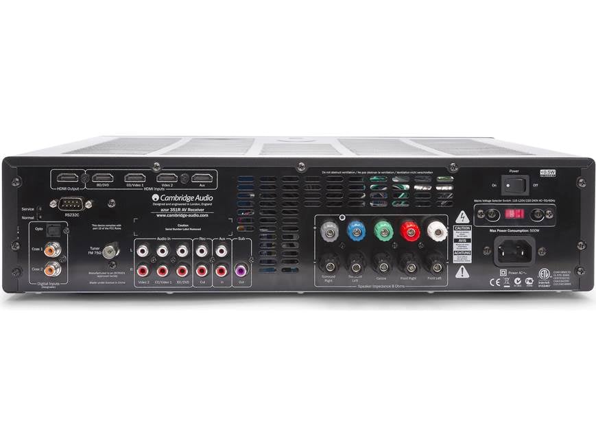 Cambridge Audio Azur 351R 5.1-channel home theater receiver at