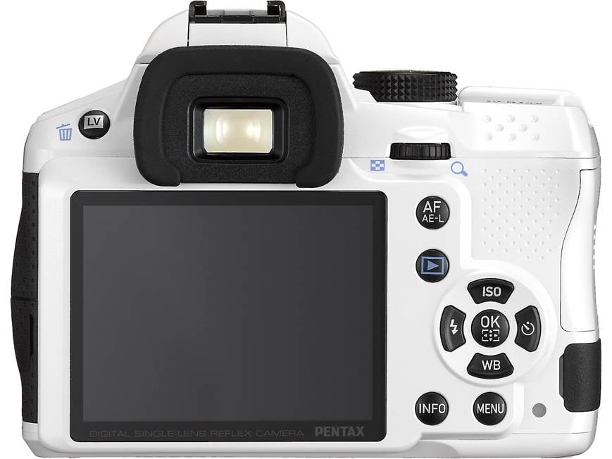 Pentax K-30 with 3X WR Zoom Lens (White) Rugged 16-megapixel 