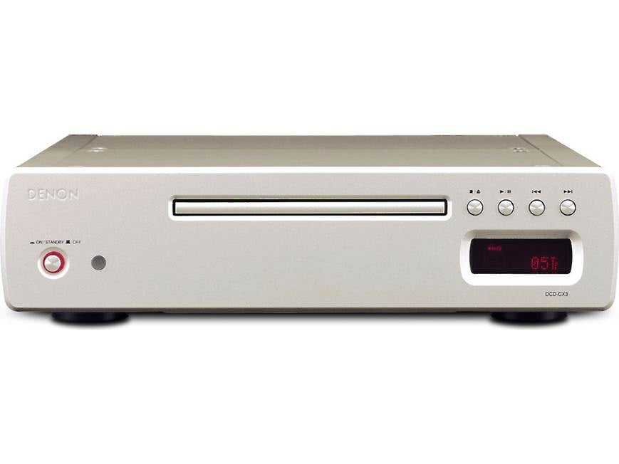 DENON CDプレイヤー Denon DCD-CX3 Single-disc CD/SACD player at Crutchfield