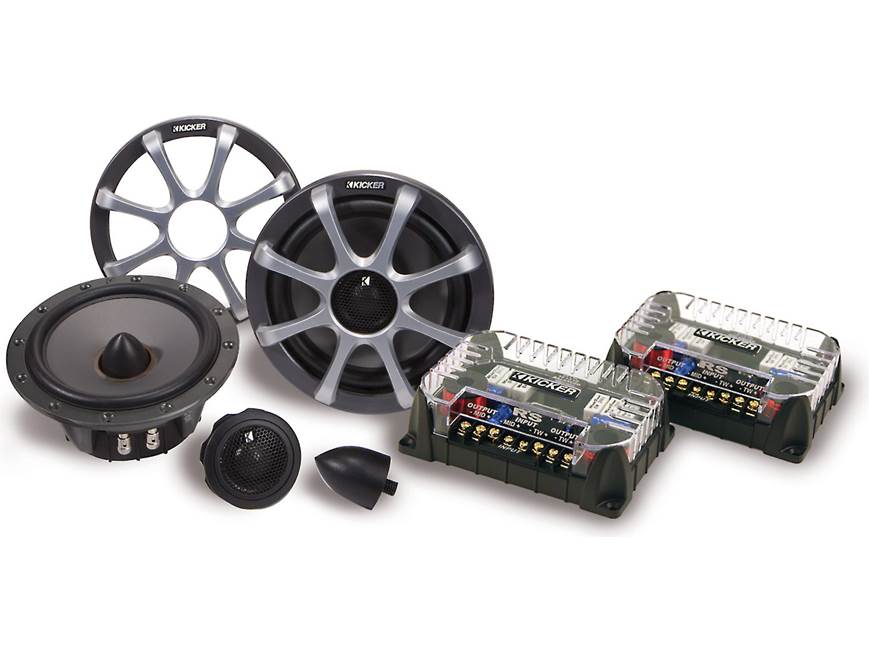 D*)様 KICKER RS60.2 セパレートタイプスピーカー Kicker 09RS60.2 RS Series 6-1/2