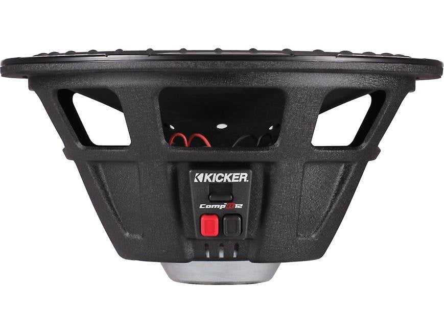 KICKER 43VC124 Comp - Subwoofer da 12 con alloggiamento a porta, 4 Ohm