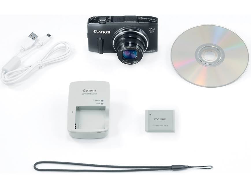 Canon PowerShot SX280 HS (Black) 12.1-megapixel digital camera