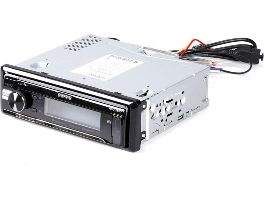Kenwood Excelon KDC-X697 CD receiver (New Stock) at Crutchfield