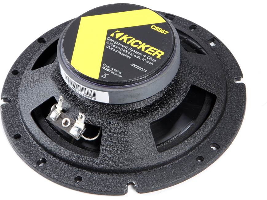 スピーカー・ウーファー KICKER 43CSS67 Kicker 40CSS674 6-3/4