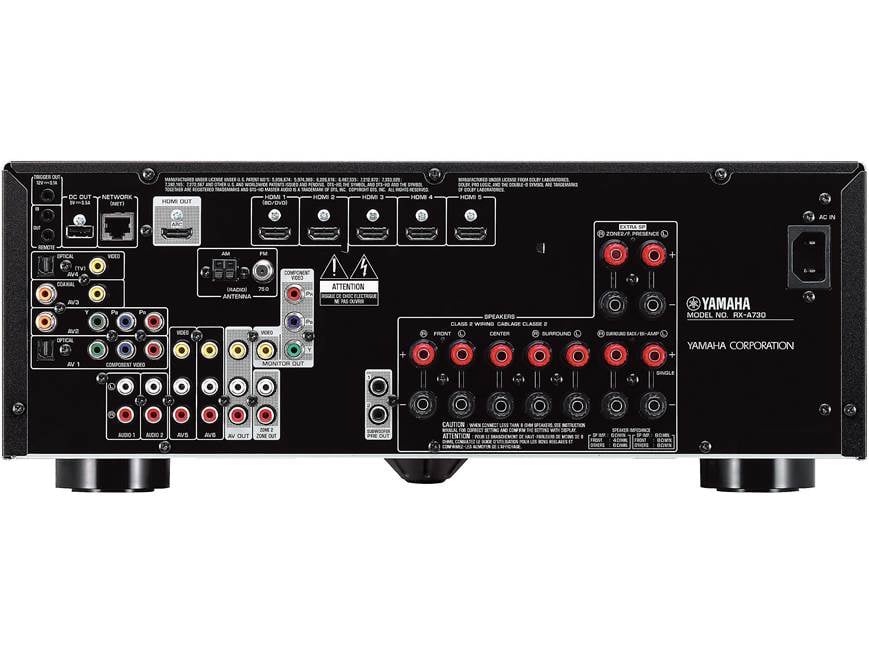 Yamaha AVENTAGE RX-A730 7.2-channel home theater receiver with
