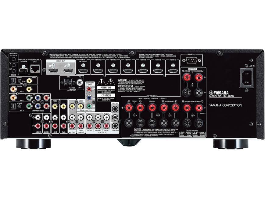 ARi ページ　3点 Yamaha AVENTAGE RX-A830 7.2-channel home theater receiver with