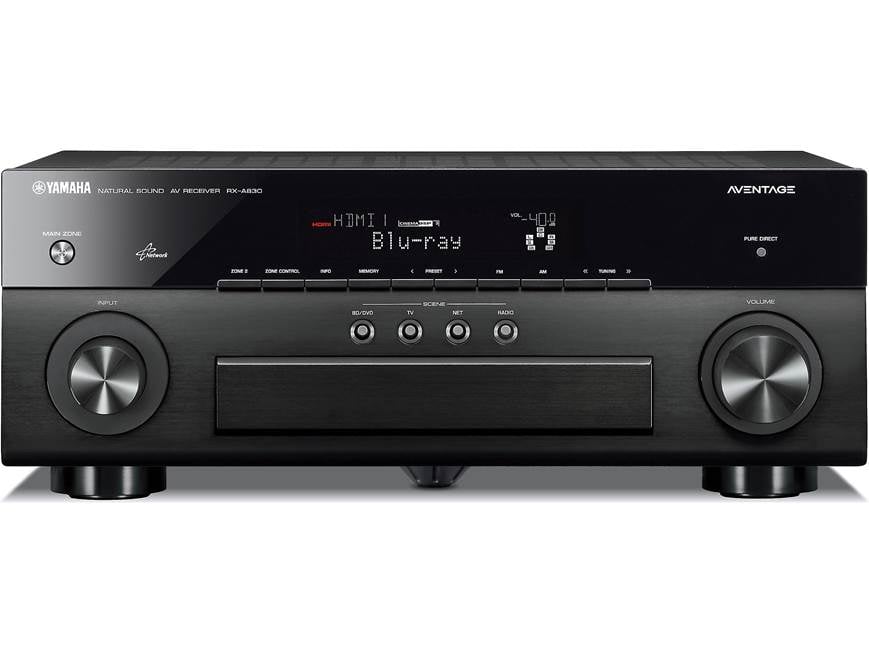 Yamaha AVENTAGE RX-A830 7.2-channel home theater receiver with