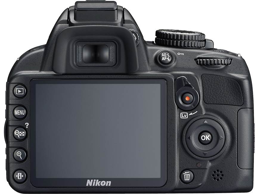 Nikon D3100 Kit with Standard Zoom and Telephoto VR Zoom Lenses